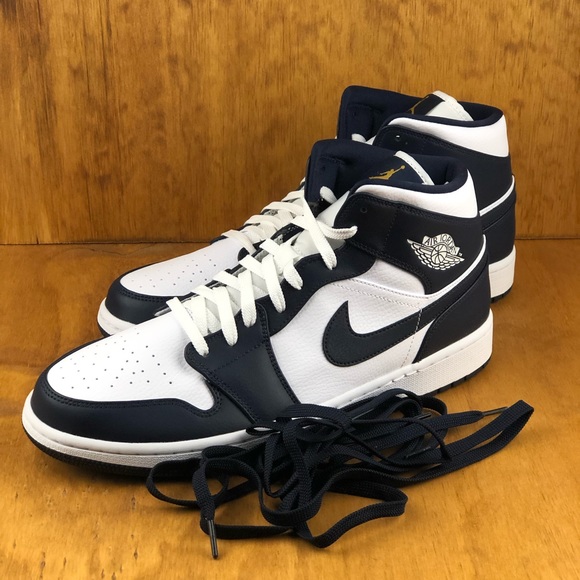 Nike Other - NEW Nike Air Jordan 1 Mid Obsidian